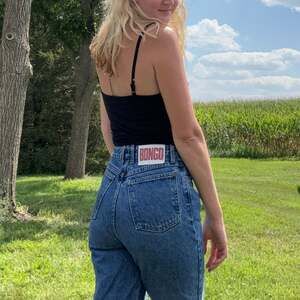 Vintage 90s Bongo High Waisted Jeans Size 3 29x30 Indie Sleaze Mom Jeans USA